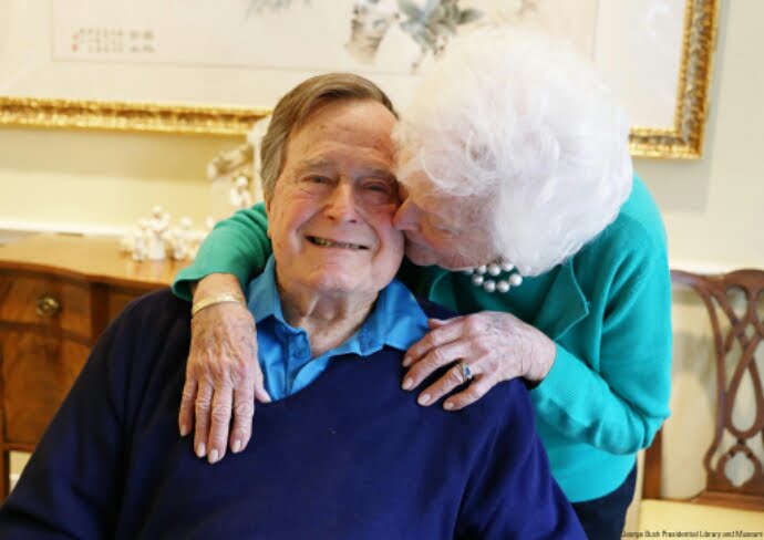 George H Bush And Wife Barbara Bush Celebrate An Incredible Anniversary Of 71 Years Of Married