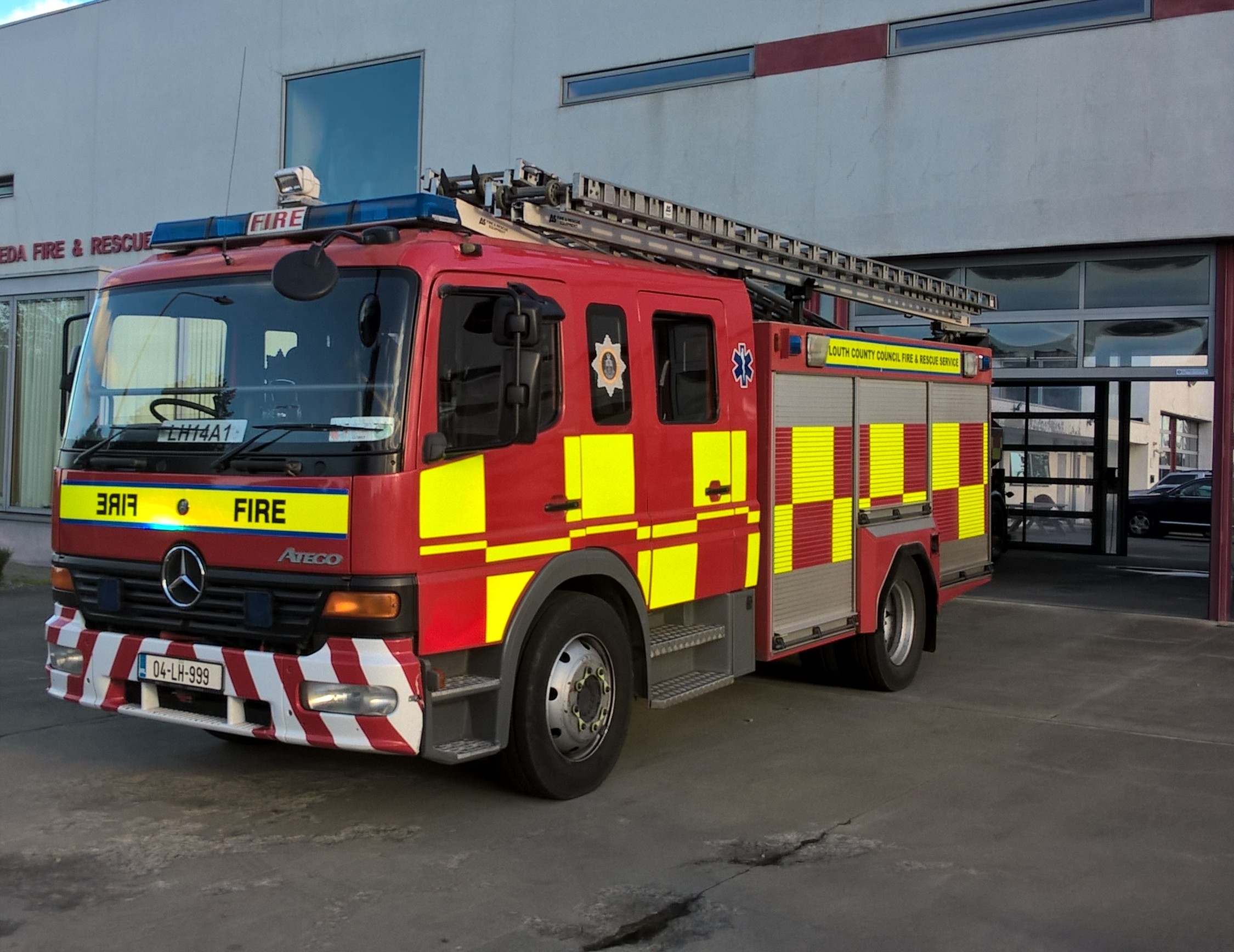 To the rescue: Dublin City Fire brigade crew successfully help woman deliver baby in a ...