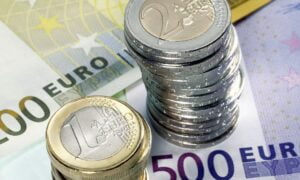 BAK4RY Pile of Euro coins