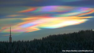 rainbow clouds
