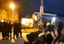 🔴BREAKING: Terrible scenes in Ballyogan, Dublin as gardai clash with protesters of migrant plantation