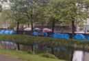 More and more migrants are setting up camp along Dublin canal