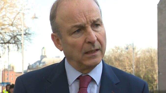 The number of women being violently killed in Ireland is going in the wrong direction, says Martin
