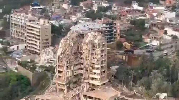 The death toll after Venezuela earthquakes is 589